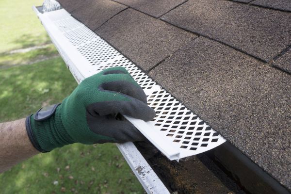 Gutter Filter Installation in Angier